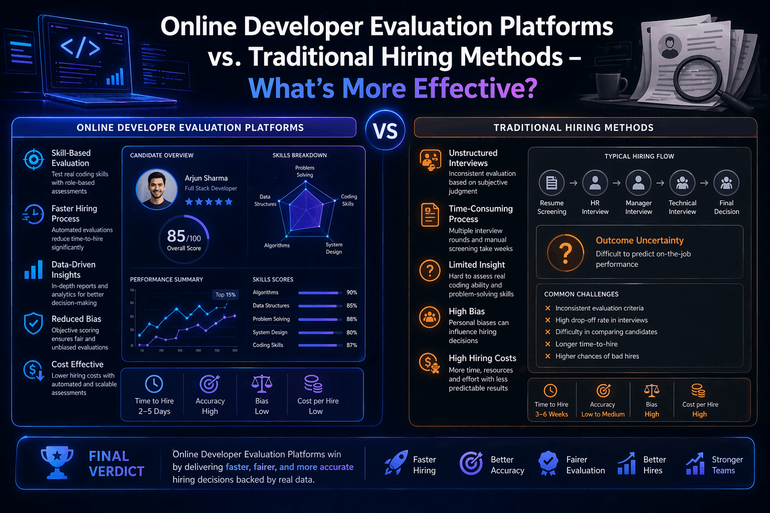 5 Best Online Coding Assessment Tools for Efficient Hiring – Code {X} Pro